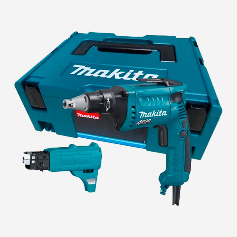 Parafusadeira De Autoalimentação 220V Makita FS4000JX2 + Maleta